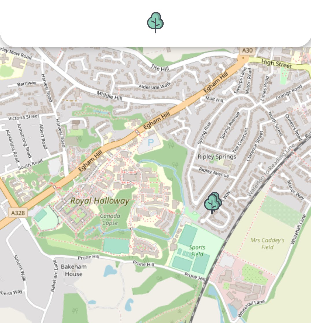 
            Map showing where posts were made from
        